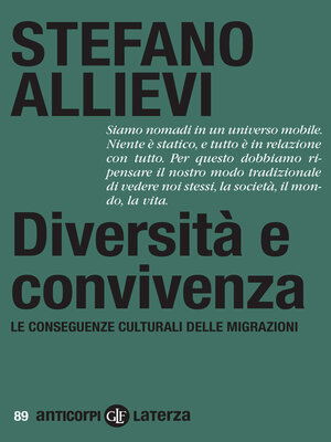 cover image of Diversità e convivenza